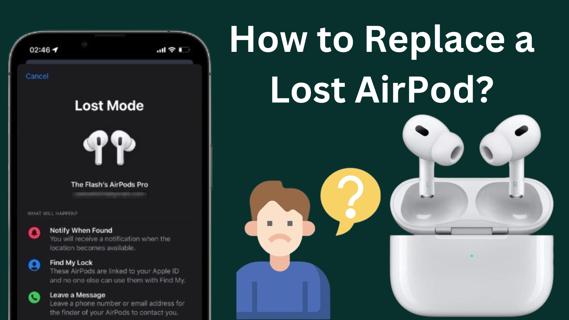 How to Replace a Lost AirPod