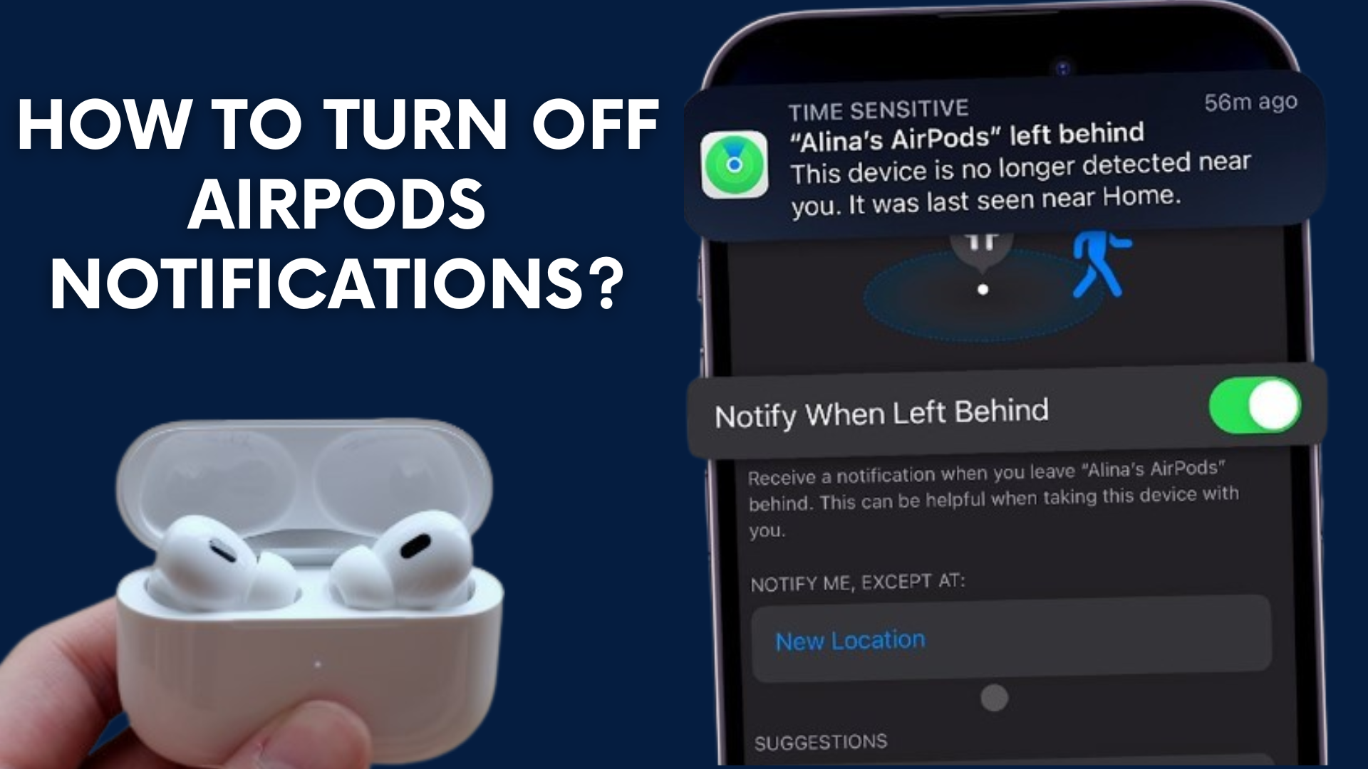 How to Turn Off AirPods Notifications