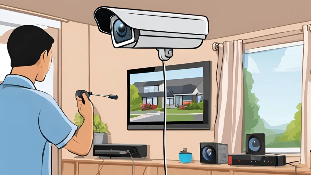 How To Connect CCTV Camera To Tv